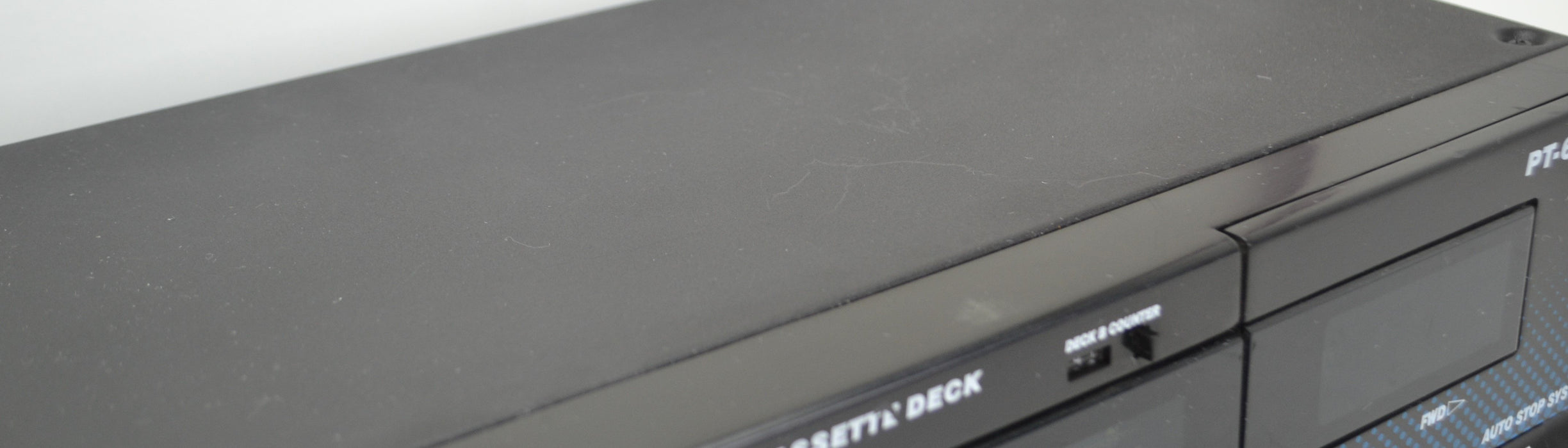 Pyle Pro PT-649D High Speed Dubbing Dual Cassette Deck-Electronics-SpenCertified-refurbished-vintage-electonics