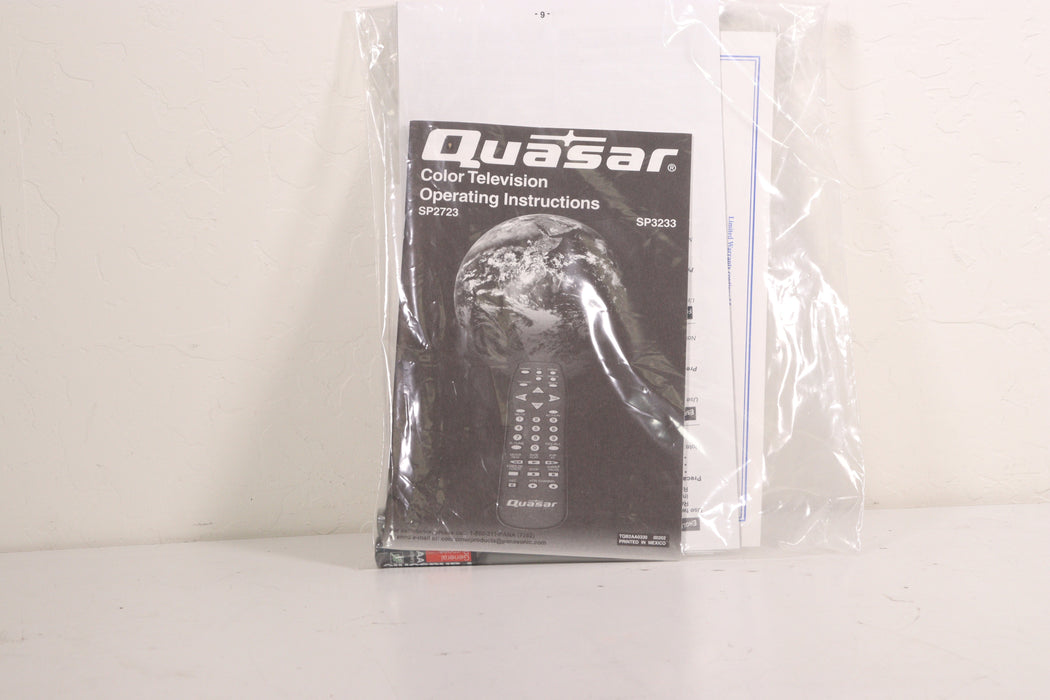 Quasar SP3233B Color TV S-Video Vintage Tube Gaming Television 32 Inch ...