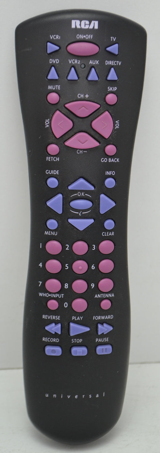 RCA CRK76SG3 247047 Universal AV Audio / Video and TV Remote Control DS4120RE DRD451RG DRD403RA DRD303RA NRD313NA DRD431RG DS4440R DS4240RG DS4230RG NRD412NA DRD200RA DRD420E DRD420RE DRD440RE DS4240RE DRD703RA-Remote-SpenCertified-refurbished-vintage-electonics