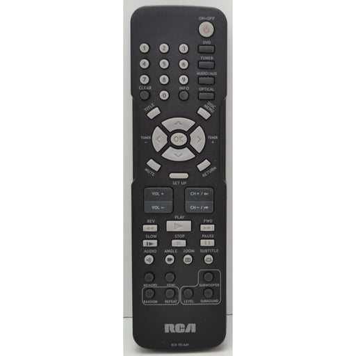 RCA RCR 192 AA9 Remote Control Transmitter for DVD Home Theater System RTD315WR-Remote-SpenCertified-refurbished-vintage-electonics