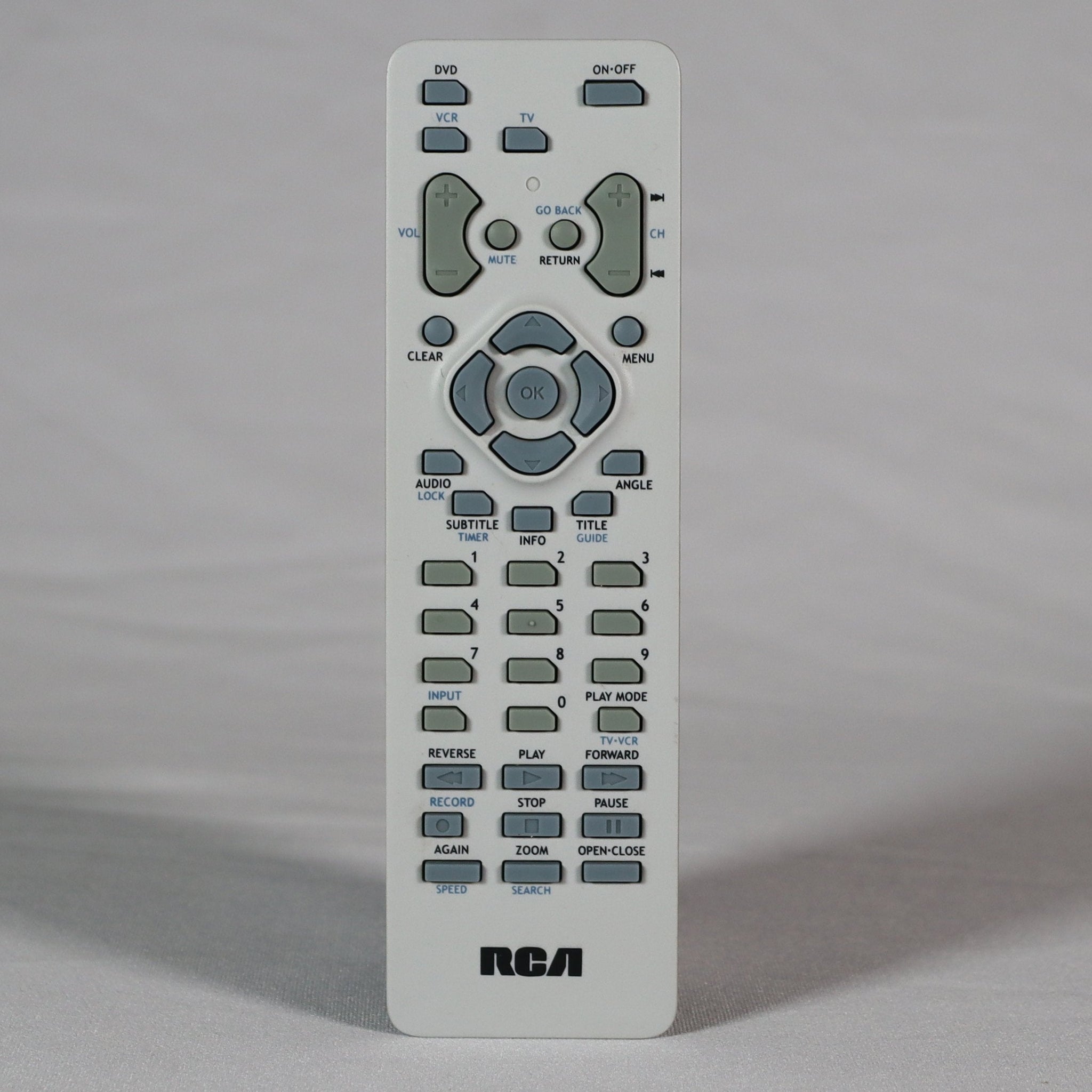 RCA RCR311DA1 Remote Control for TV DVD VCR Player for