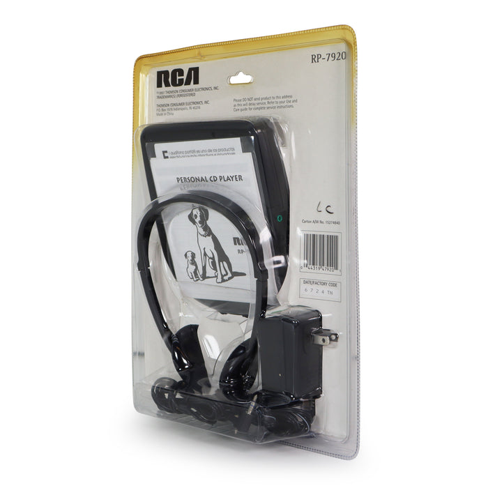 RCA RP-7920 Portable CD Player-Electronics-SpenCertified-refurbished-vintage-electonics