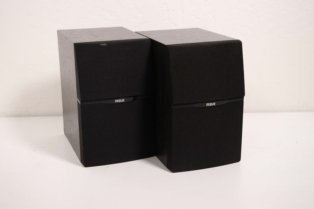 RCA RT2250 Small Stereo Bookshelf Speaker Pair Wall Mounting RT2250 6 Ohm 80 Watts-Speakers-SpenCertified-vintage-refurbished-electronics