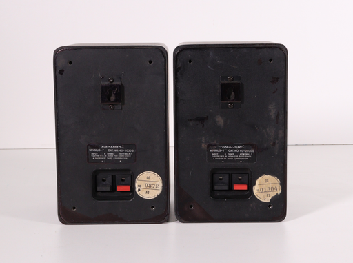 REALISTIC CAT.NO. 40-2030B Speakers (Pair)-Speakers-SpenCertified-vintage-refurbished-electronics