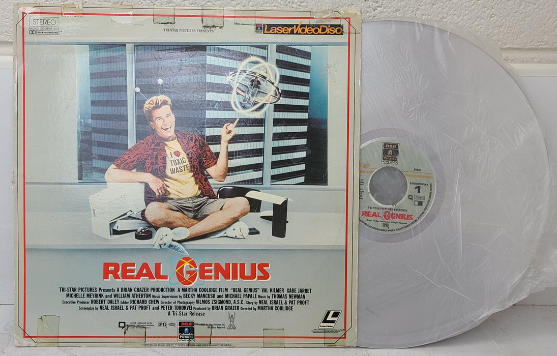 Real Genius LaserDisc Movie-Electronics-SpenCertified-refurbished-vintage-electonics