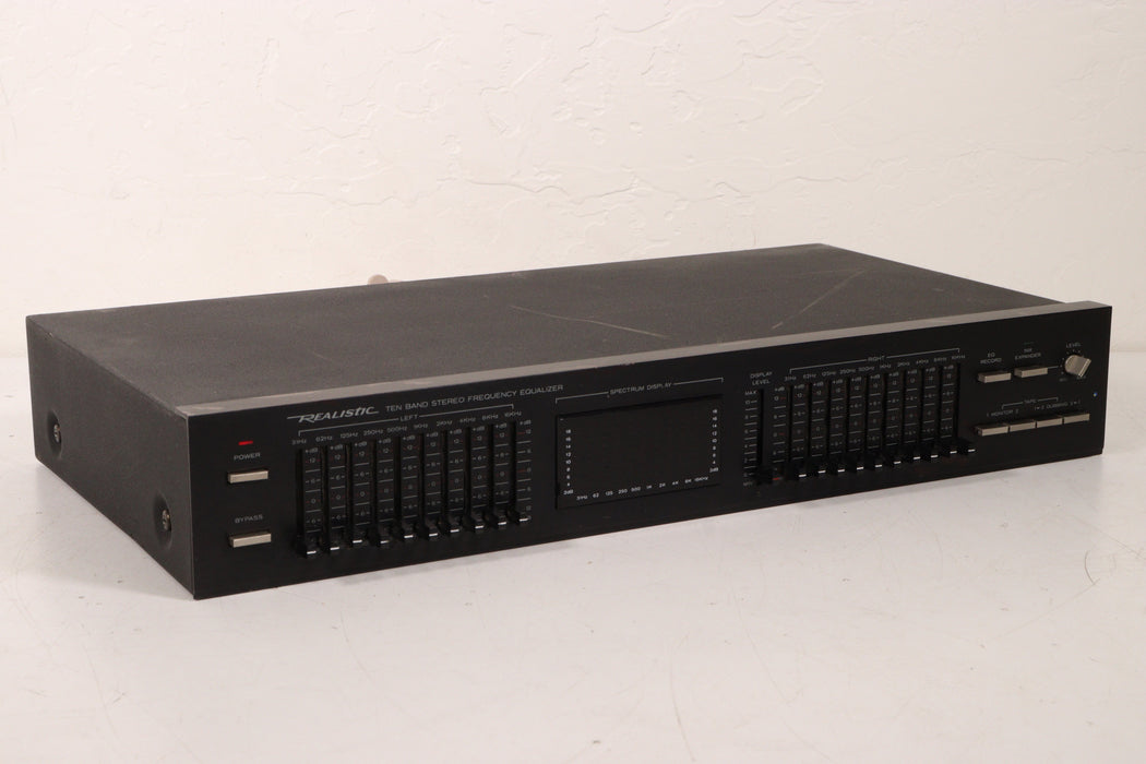 Realistic 31-2020A Ten Band Equalizer-Equalizers-SpenCertified-vintage-refurbished-electronics