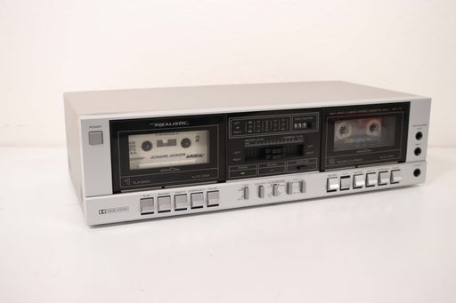 Realistic Dual Cassette Deck Player Recorder SCT-72-Cassette Players & Recorders-SpenCertified-vintage-refurbished-electronics