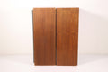 Realistic NOVA-15 Small Bookshelf Speaker Pair Vintage Wooden