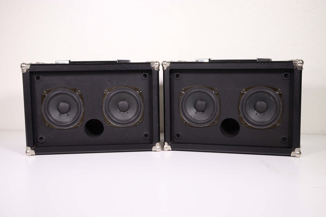 Realistic PA-25 40-1420 2 Channel 2 Way Full Range Speaker Pair Set-Speakers-SpenCertified-vintage-refurbished-electronics