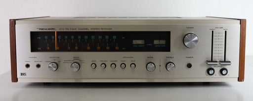 Realistic QTA-752 Four Channel Stereo Receiver Silver Face Amplifier Phono 4 Channel Tape Connection-Audio & Video Receivers-SpenCertified-vintage-refurbished-electronics