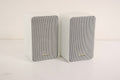 Realistic Small Bookshelf Speaker Pair Minimus-7 White 40-2045 8 Ohms 40 Watts