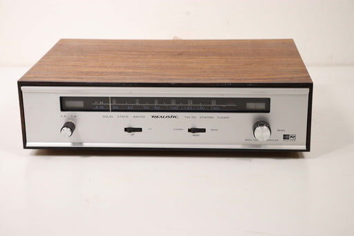 Realistic TM-70 Stereo Tuner System AM FM Solid State Wood Case-FM Transmitters-SpenCertified-vintage-refurbished-electronics
