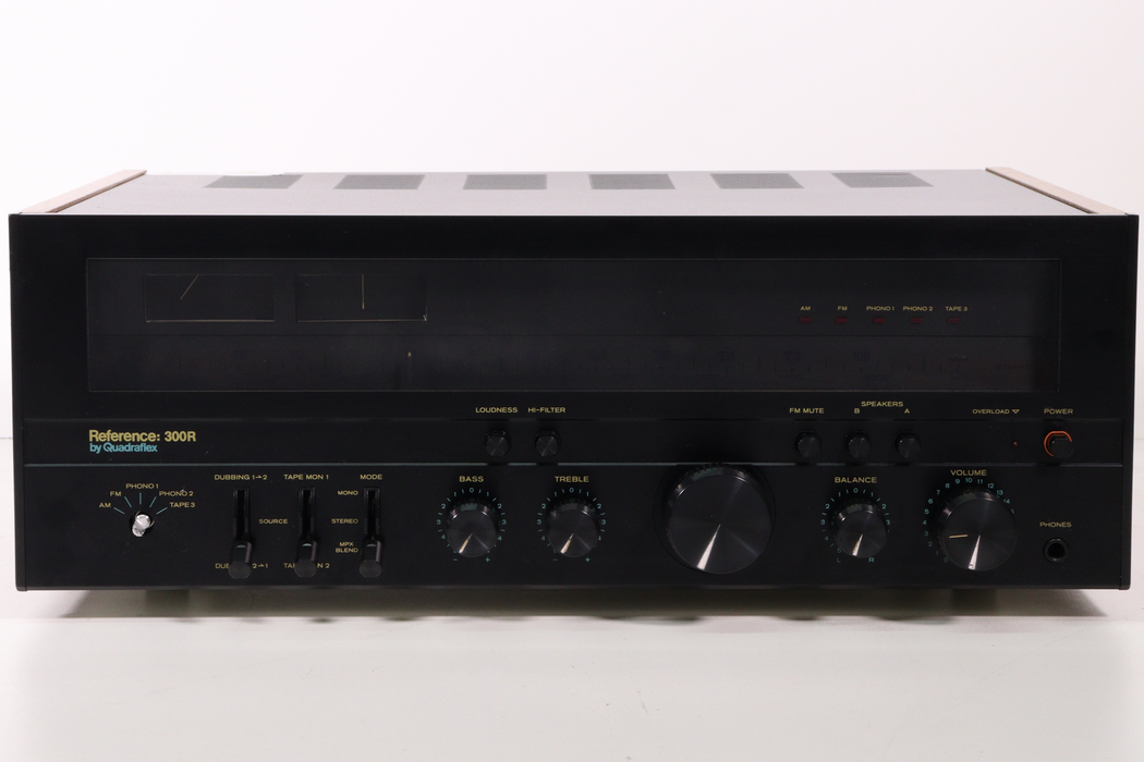 Reference 300R Quadraflex Home Stereo Receiver Amplifier-Audio Amplifiers-SpenCertified-vintage-refurbished-electronics