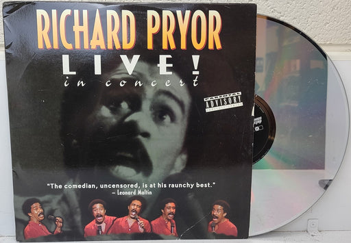 Richard Pryor Live In Concert LaserDisc Movie-Electronics-SpenCertified-refurbished-vintage-electonics