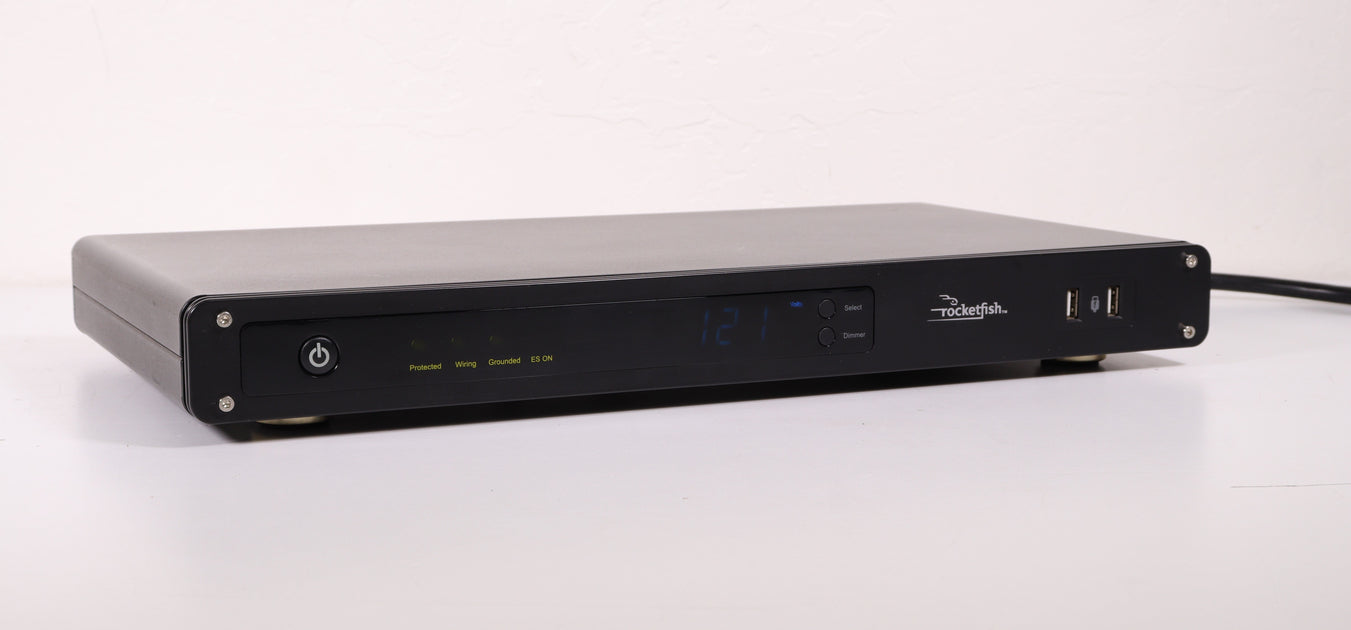 Rocketfish RF-HTS120 8-Outlet Console Power Manager with Surge Protect ...