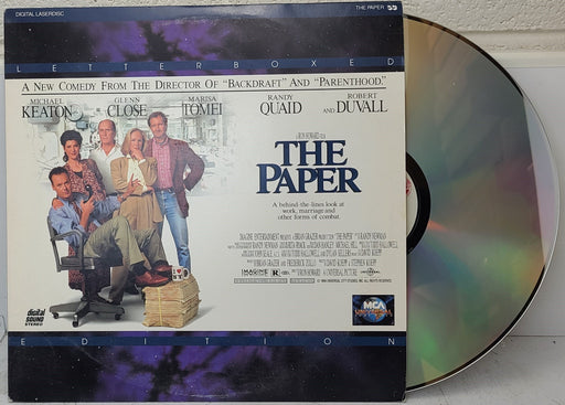 Ron Howard's The Paper LaserDisc Movie-Electronics-SpenCertified-refurbished-vintage-electonics