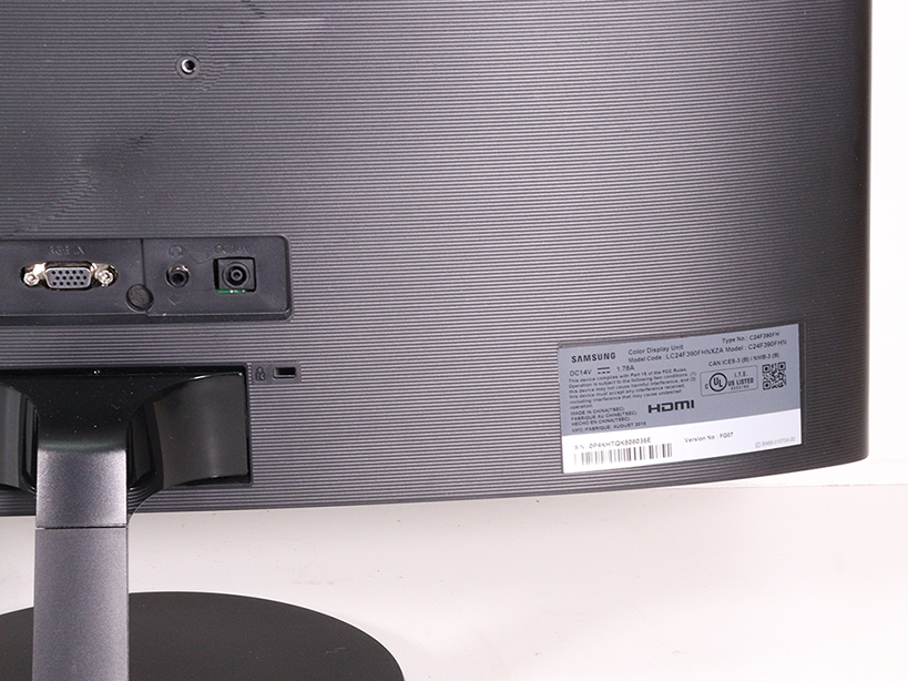 SAMSUNG Color Display Unit Monitor C24F390FHN