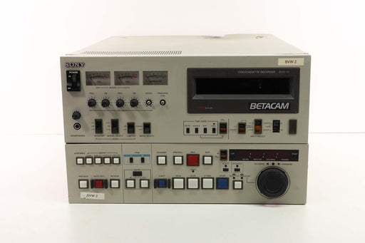 SONY BetaCam BVW-40 Professional Betamax Video Cassette Player (Not Tested, AS IS)-Electronics-SpenCertified-vintage-refurbished-electronics