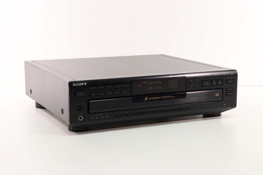 SONY CDP-C450Z 5-Disc CD CHANGER Compact Disc Player-CD Players & Recorders-SpenCertified-vintage-refurbished-electronics