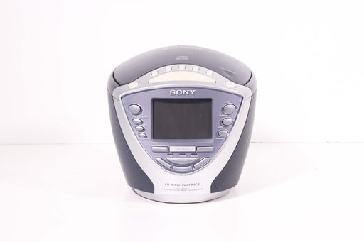 SONY ICF-CD843V TV/WEATHER/FM/AM 4Band CD Clock Radio-Radios-SpenCertified-vintage-refurbished-electronics
