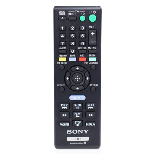 SONY RMT-B109A Remote Control for DVD Blu-Ray Disc Player Model BDP-S380, as Well as Others-Remote-SpenCertified-refurbished-vintage-electonics