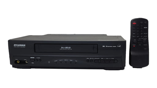 SYLVANIA 6240VD VCR Video Cassette Recorder VHS Player-Electronics-SpenCertified-refurbished-vintage-electonics