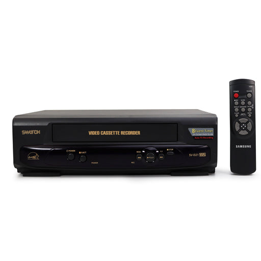 SamTron SV-D21A VHS VCR Home System Video Cassette Recorder-Electronics-SpenCertified-refurbished-vintage-electonics