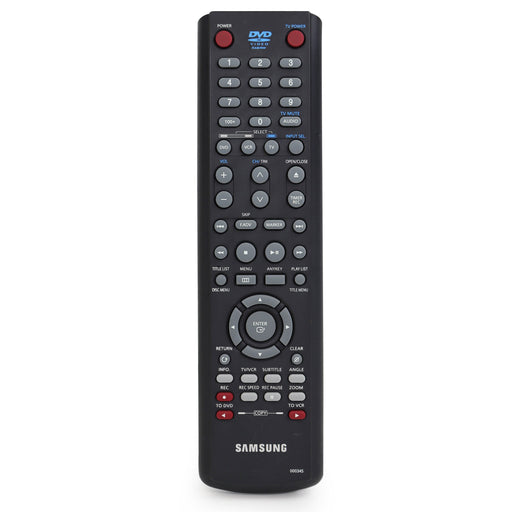 Samsung 00034S DVD/VHS Combo Recorder Remote Control for Model DVD-VR325-Remote-SpenCertified-refurbished-vintage-electonics