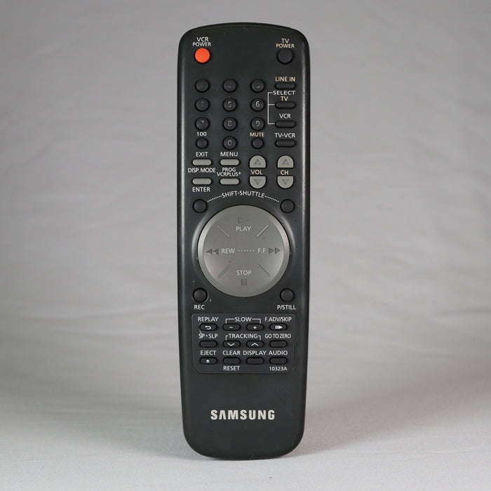 Samsung 10323A Remote Control for VCR / VHS Player Model VR8708 and More-Remote-SpenCertified-vintage-refurbished-electronics