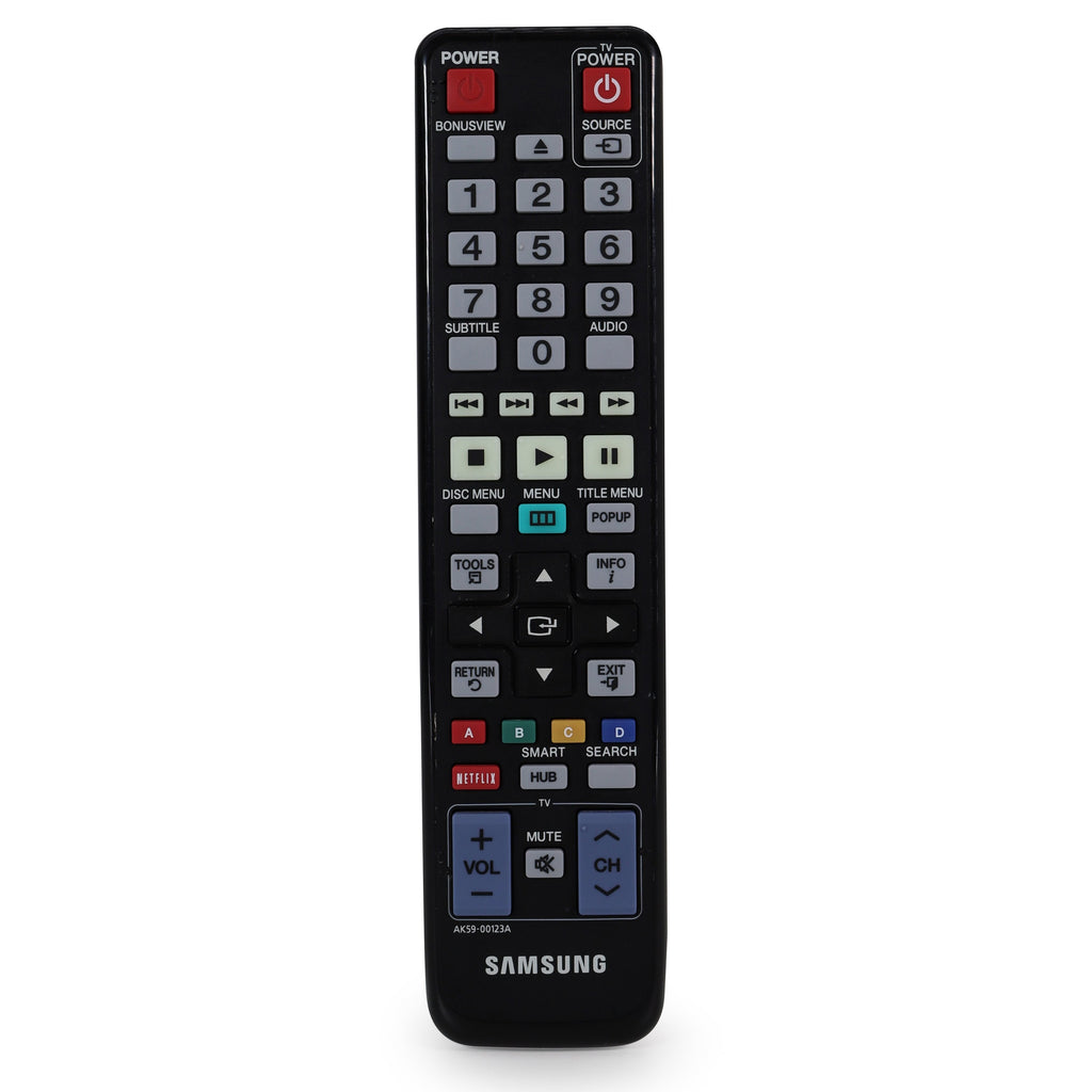 Samsung AK5900123A Remote Control for BluRay Player BDD5500 & More
