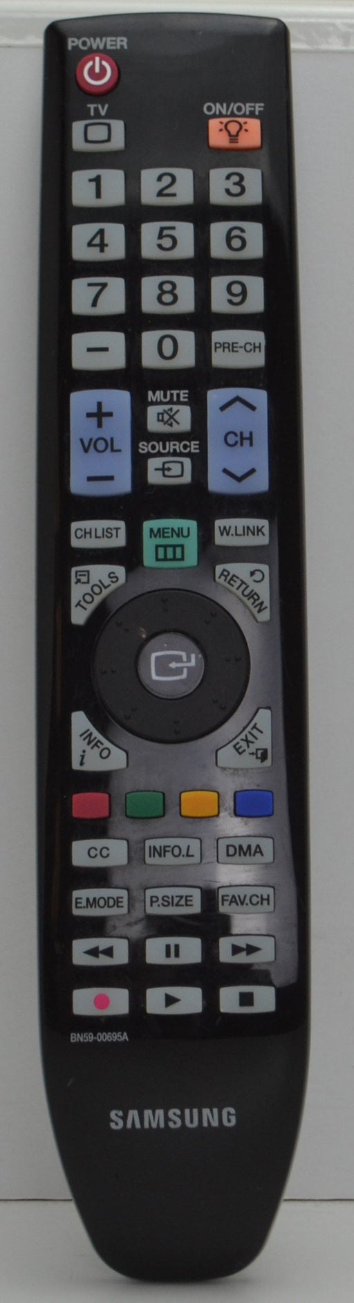 Samsung BN59-00695A TV Television Remote Control-Remote-SpenCertified-refurbished-vintage-electonics