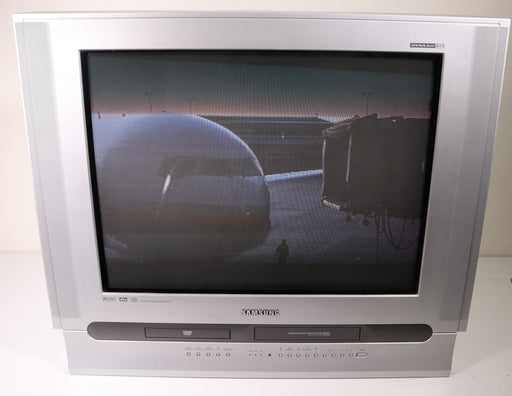 Samsung CXM2785TP Tube TV DVD VCR Combo Multi-System 27 Inches-Televisions-SpenCertified-vintage-refurbished-electronics