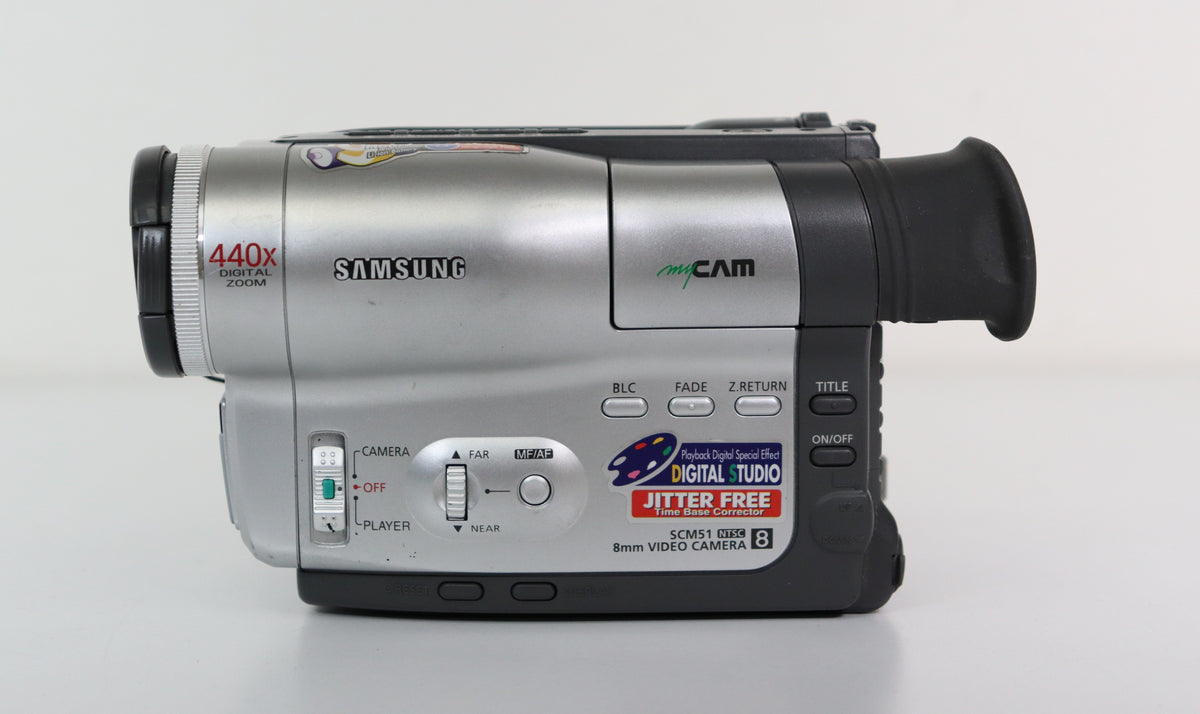 Samsung SCM51 Video 8 8mm Camcorder Player Recorder System — SpenCertified