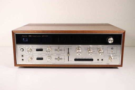 Sansui QRX-6500 4 Channel Receiver Quadraphonic Synthesizer Vintage Amplifier Receiver Wood Case-Audio Amplifiers-SpenCertified-vintage-refurbished-electronics