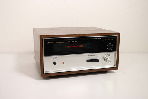 Sansui Reverberation Amplifier RA-500 w/ Wood Case-Equalizers-SpenCertified-vintage-refurbished-electronics