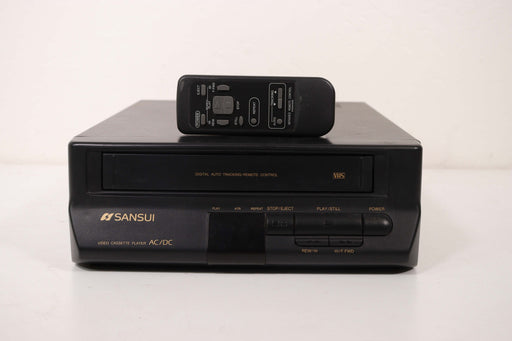 Sansui VCP1500 Mini VCR VHS Player System-VCRs-SpenCertified-vintage-refurbished-electronics