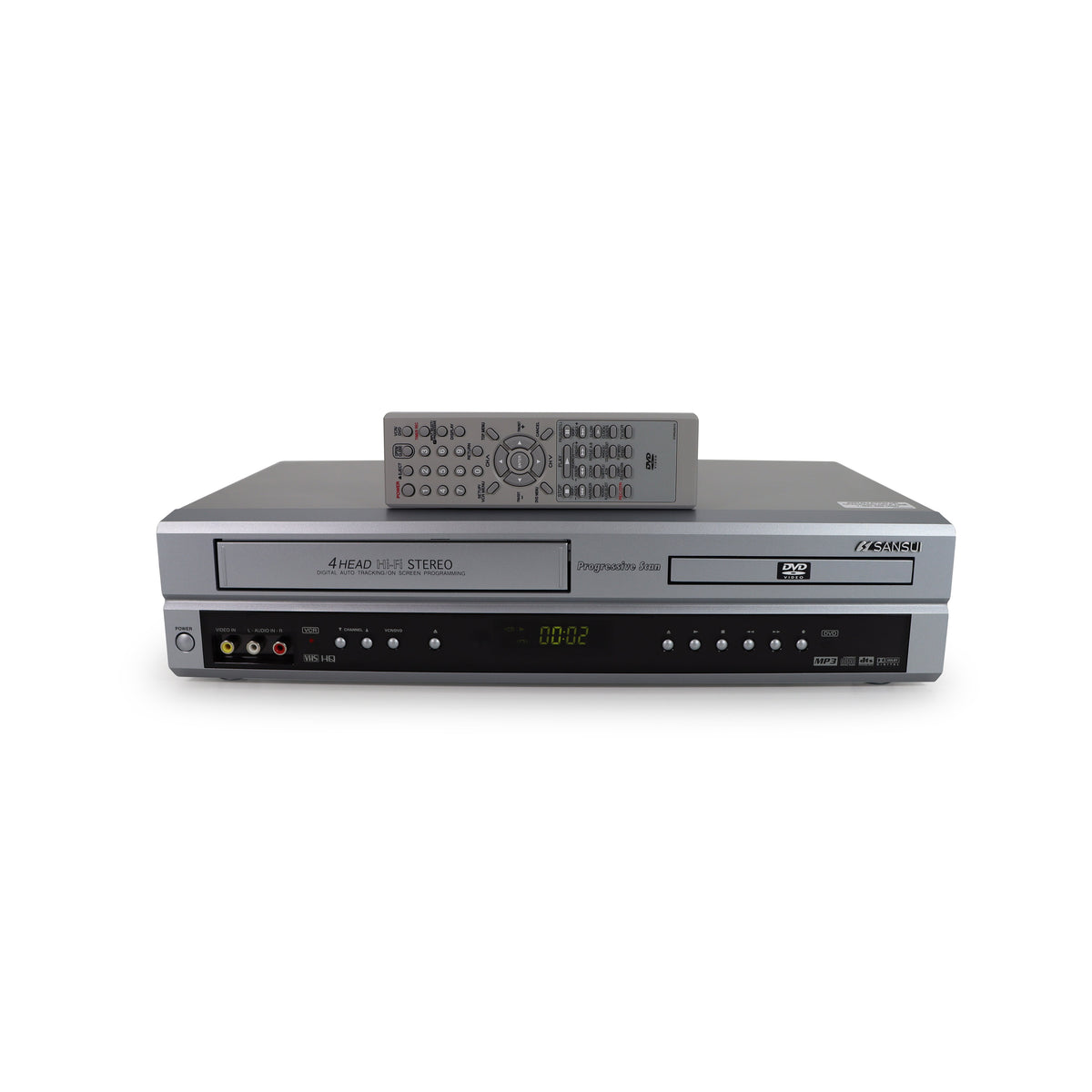 Sansui VRDVD4001A DVD / VCR Combo Player (New In Box) — SpenCertified