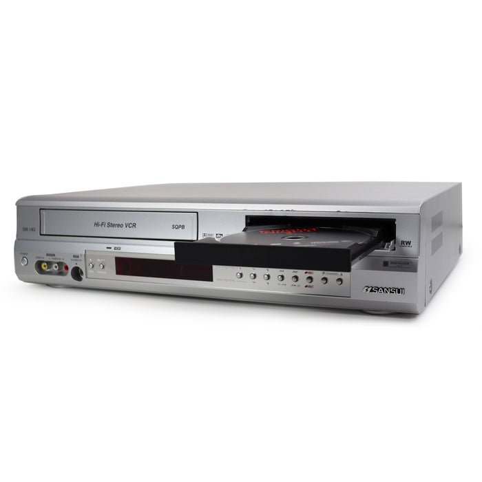 Sansui VRDVD4005 VCR/DVD Recorder w/ 2-Way-Dubbing VCR to DVD-Electronics-SpenCertified-refurbished-vintage-electonics