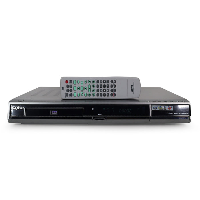 Sanyo DRW-500 Single Disc DVD Player/Recorder-Electronics-SpenCertified-refurbished-vintage-electonics