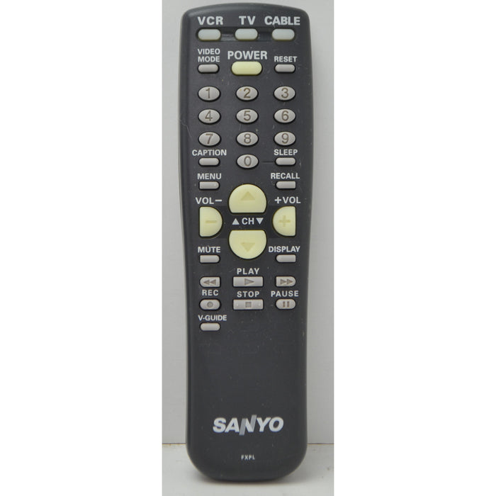 Sanyo FXPL TV Remote Control for Model AVM3259G and More-Remote-SpenCertified-vintage-refurbished-electronics