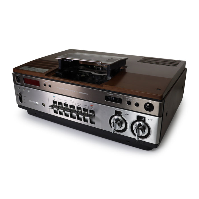 Sanyo VTC 9100A Betacord Video Cassette Player/Record with Top Load-Electronics-SpenCertified-refurbished-vintage-electonics