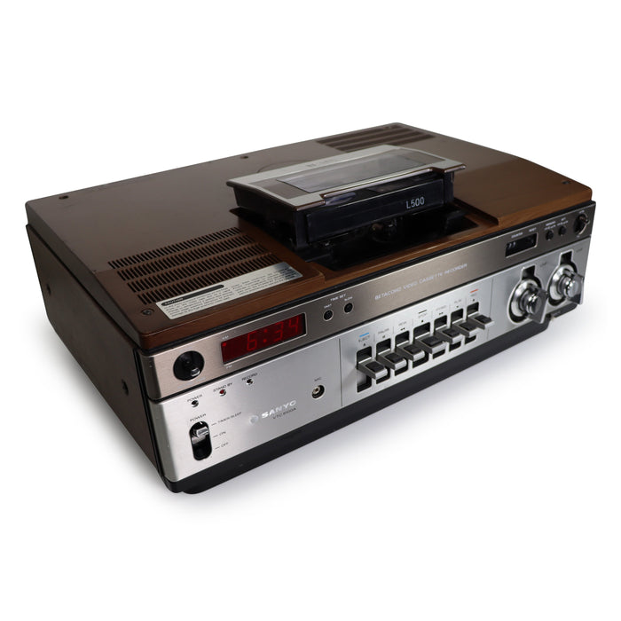 Sanyo VTC 9100A Betacord Video Cassette Player/Record with Top Load-Electronics-SpenCertified-refurbished-vintage-electonics