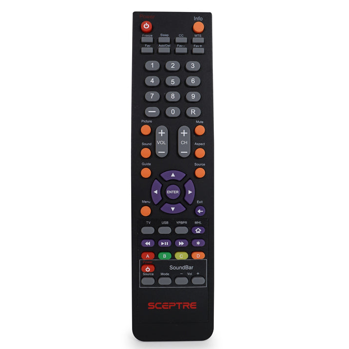 Sceptre TV Remote Control 8142025270002C-Electronics-SpenCertified-refurbished-vintage-electonics