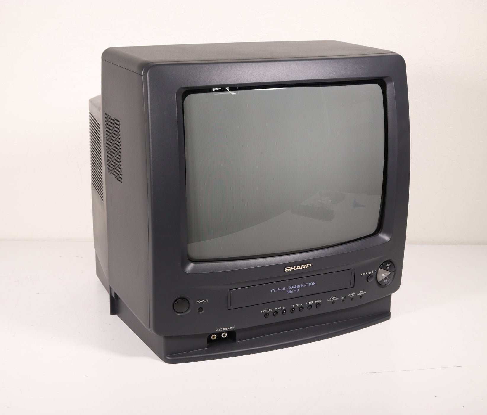 Sharp 13VT-H60 13 Inch Home Tube TV VCR VHS Player Combination ...