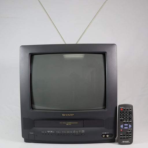 Sharp 13VT-L100 13" TV/VCR Combo-Electronics-SpenCertified-vintage-refurbished-electronics