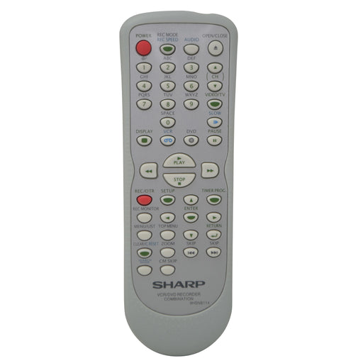 Sharp 9HSNB114 Remote Control Transmitter Unit DV-RW340U DVD VCR Recorder Combo-Remote-SpenCertified-vintage-refurbished-electronics
