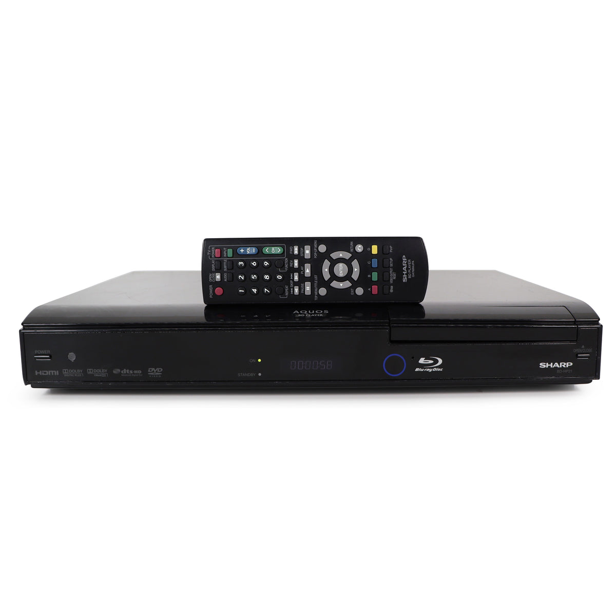 Sharp BD-HP21U Blu-Ray/DVD Player — SpenCertified