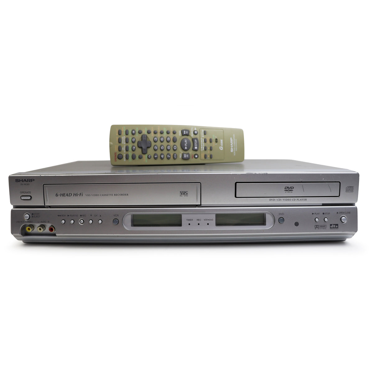 Sharp-DV-NC80-Region-3-DVD-VCR