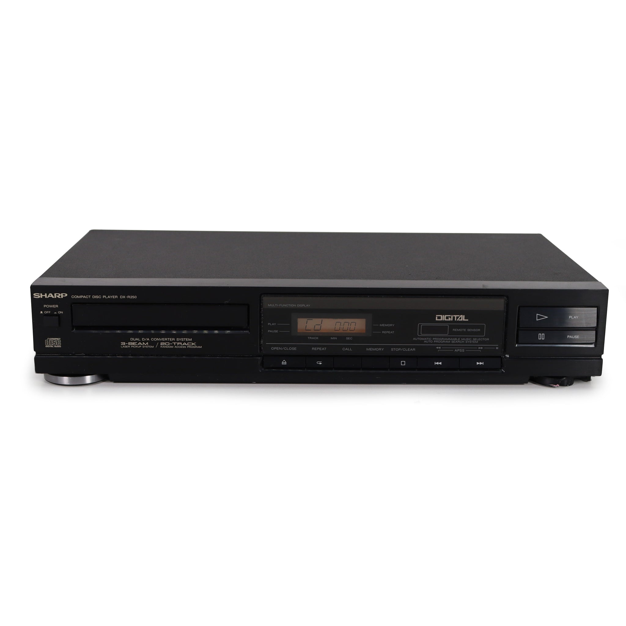 Sharp DX-R250 Single Deck CD Player 1-Disc Stereo Component for Audio ...