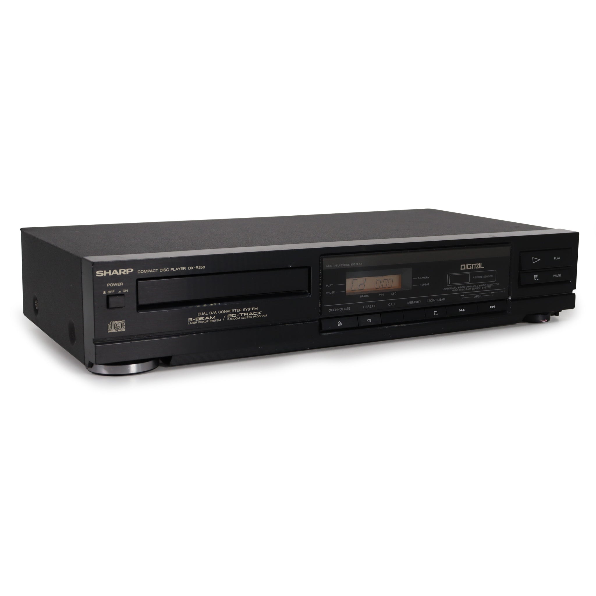 Sharp DX-R250 Single Deck CD Player 1-Disc Stereo Component for Audio ...